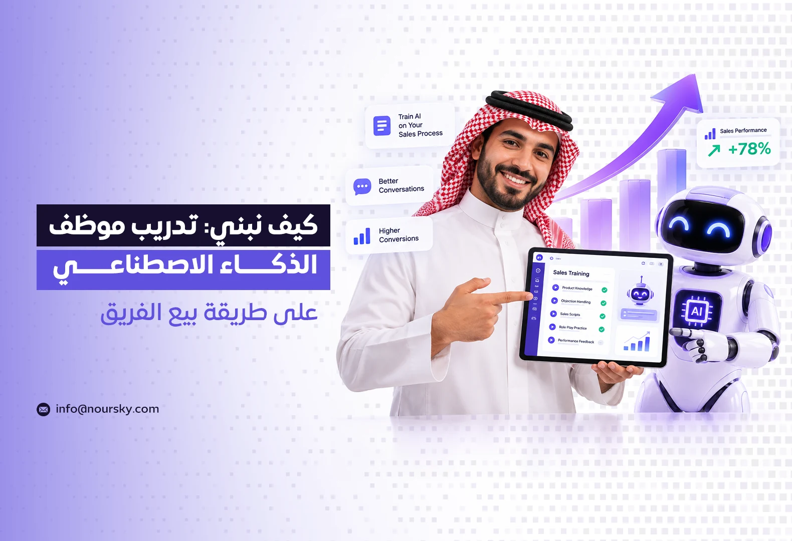 كيف نبني: تدريب موظف الذكاء الاصطناعي على طريقة بيع الفريق