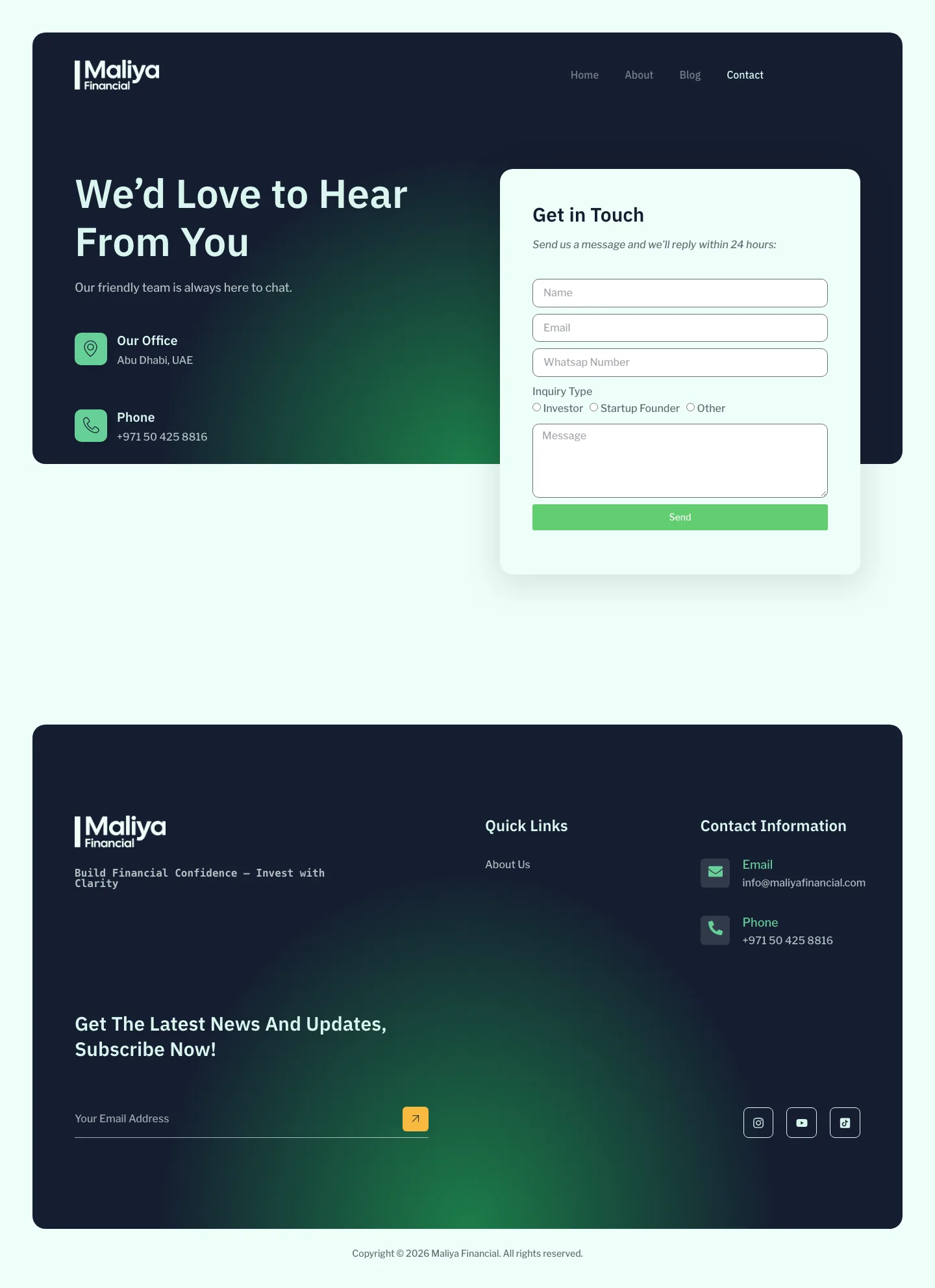 Contact